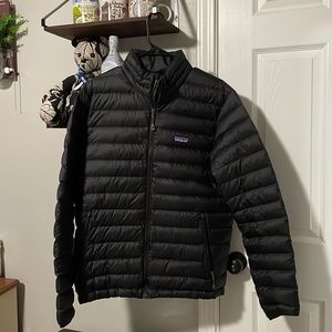 Patagonia Down-filled Jacket Mens Medium Black